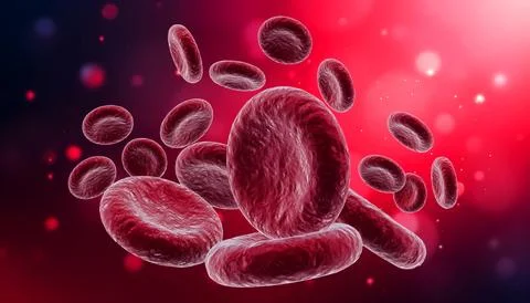 Blood cells Stock-Illustration