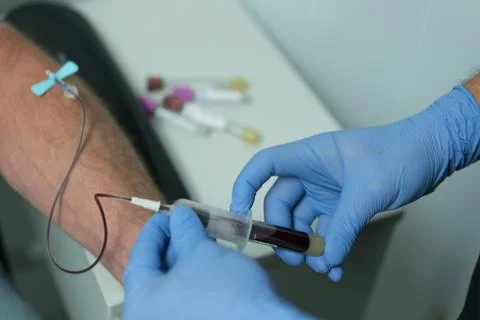 Blood Collection Stock Photos