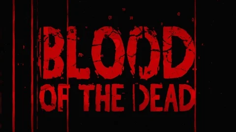 Blood Of The Dead Title Reveal Stock After Effects