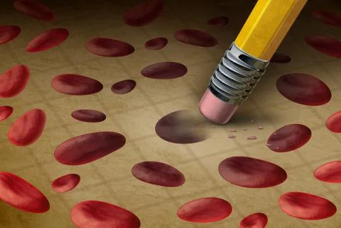 Blood Disorder Stock Illustration