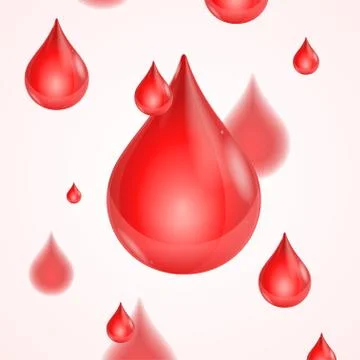 Blood Donation Background. Vector Illustrazione stock