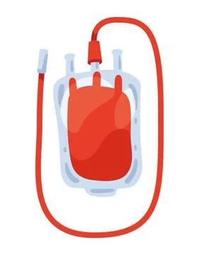 O Positive Blood in the Bag. Blood Bag Vector Illustration. Healthcare  Conceptual Symbol Design Stock Vector - Illustration of medical, help:  233544643