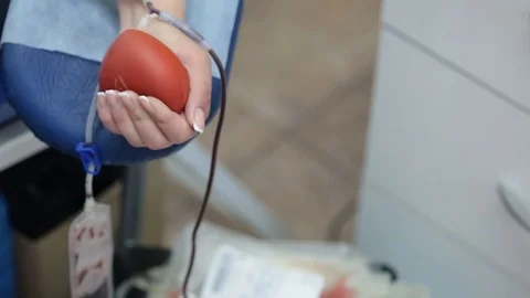 Blood donation. донор сдача крови. Stock Footage 106934049