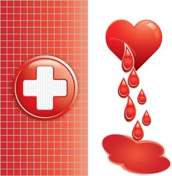 Blood donation Stock Illustration