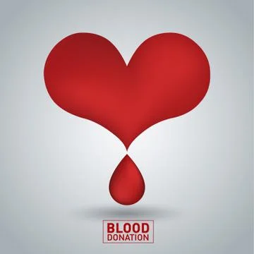 Blood Donation.. Stock Illustration