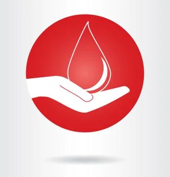 Blood donation Stock Illustration
