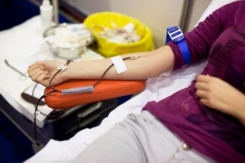 Blood donation Stock Photos