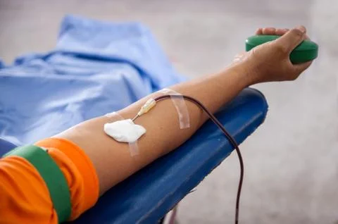 Blood donation. Stock Photos