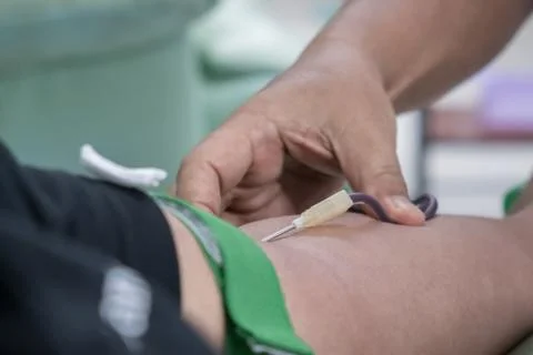 Blood donation Foto stock