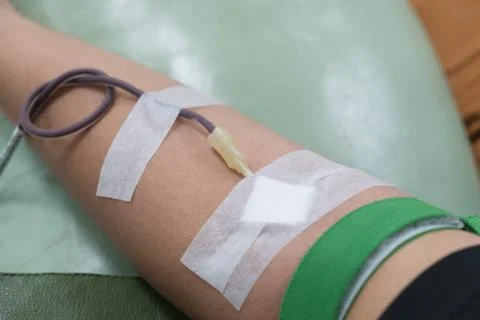 Blood donation Stock Photos