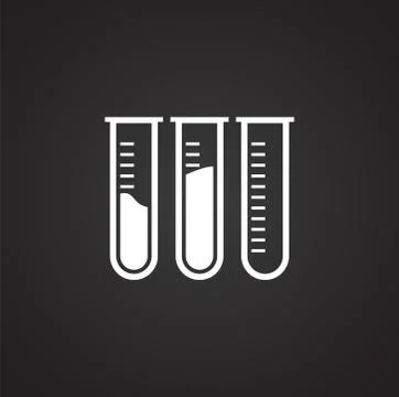 Blood donation related icon on background for graphic and web design. Simple Stock-Illustration