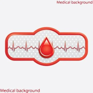Blood donation vector. Stock Illustration