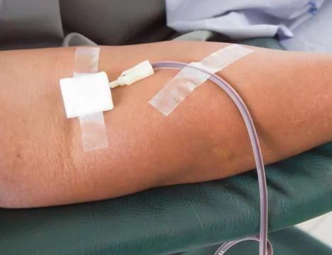Blood donations Stock Photos