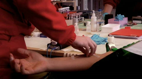Blood donor Video stock 859490