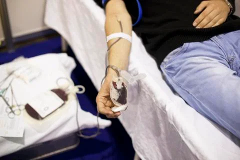 Blood donor Stock Photos