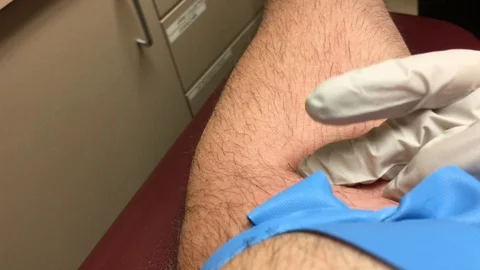 Blood Draw Needle Injection 스톡 동영상 89298389