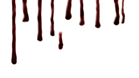 Blood dripping down 스톡 동영상 116439412