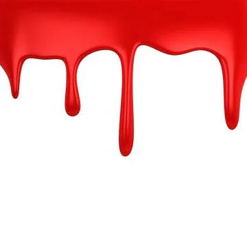 Blood dripping Stock Illustration