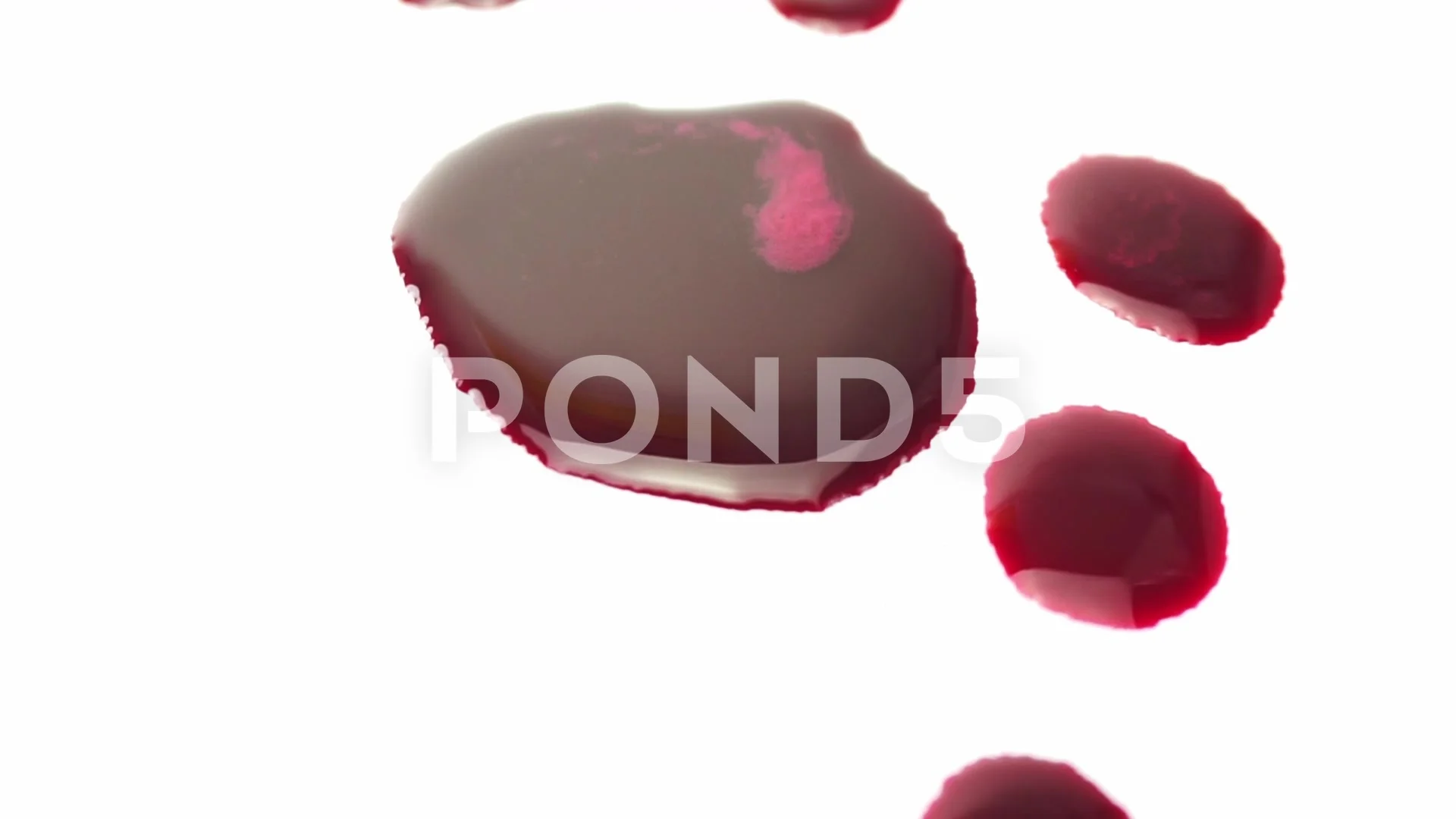 Paint Dripping Blood Stock Footage ~ Royalty Free Stock Videos | Pond5