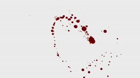 Blood Drips 4K Stock Footage 42103011