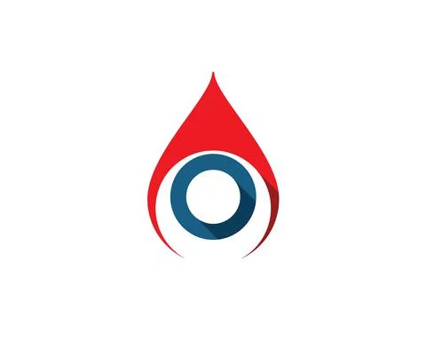 Blood drop with human figure inside diabetes day Stock Illustration