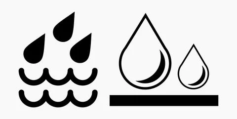 Blood Drop Icon. Stock Illustration