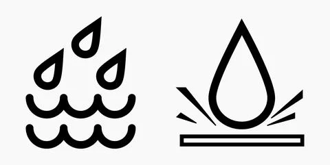 Blood Drop Icon. Stock Illustration
