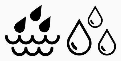 Blood Drop Icon. Stock Illustration