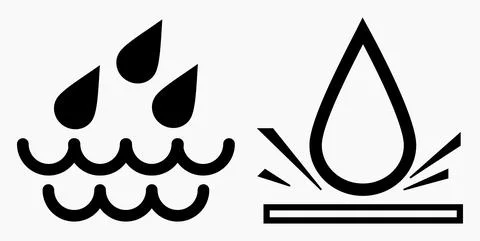 Blood Drop Icon. Stock Illustration