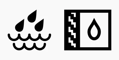 Blood Drop Icon. Stock Illustration