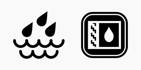 Blood Drop Icon. Stock Illustration