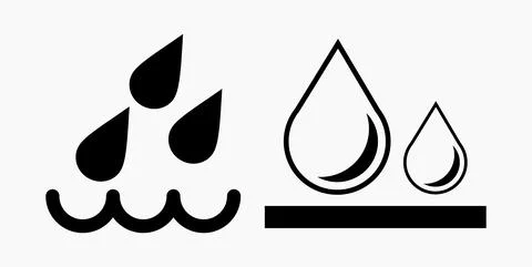 Blood Drop Icon. Stock Illustration