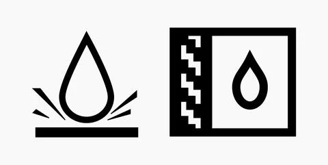 Blood Drop Icon. Stock Illustration