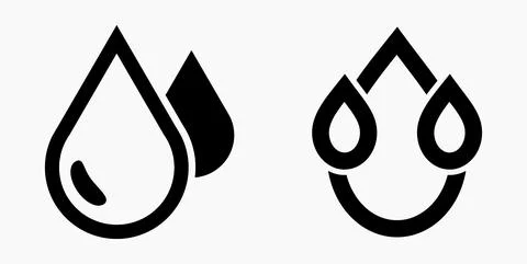 Blood Drop Icon. Stock Illustration