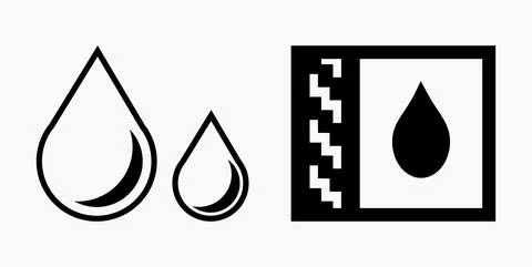 Blood Drop Icon. Ilustración de archivo