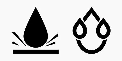Blood Drop Icon. Stock Illustration