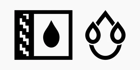 Blood Drop Icon. Stock Illustration