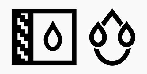 Blood Drop Icon. Stock Illustration
