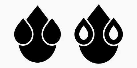 Blood Drop Icon. Stock Illustration