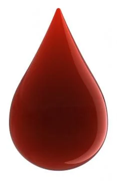 Blood drop Illustrazione stock