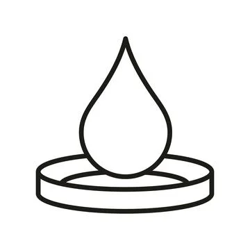 Blood drop testing イラスト素材