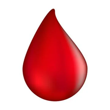 Blood drop vector symbol icon design. illustration isolated on white backgrou Stock Illustration
