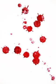 Blood droplets Stock Photos