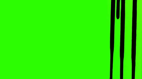 Blood Drops Flow on a Green Screen Backg... | Stock Video | Pond5