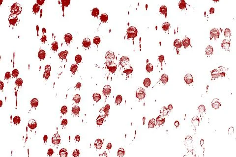 Blood drops Stock Illustration
