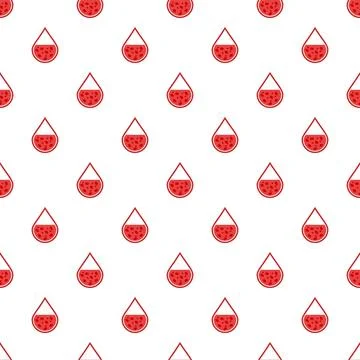 Blood drops pattern representing health and medical concepts Stock Illustration