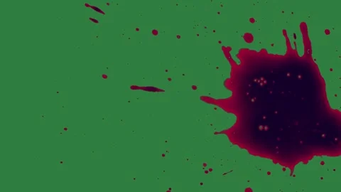 Blood Dynamic Transparent Background Animation Stock Footage 338018238