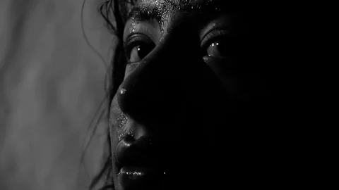 Blood Face Stock Footage 78691854