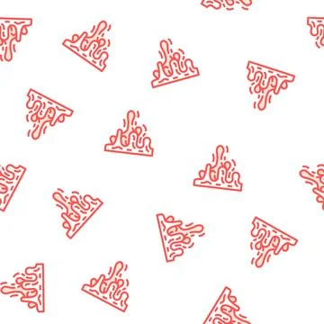 Blood fear vector seamless pattern Stock Illustration