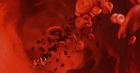 Blood flow Stock Illustration